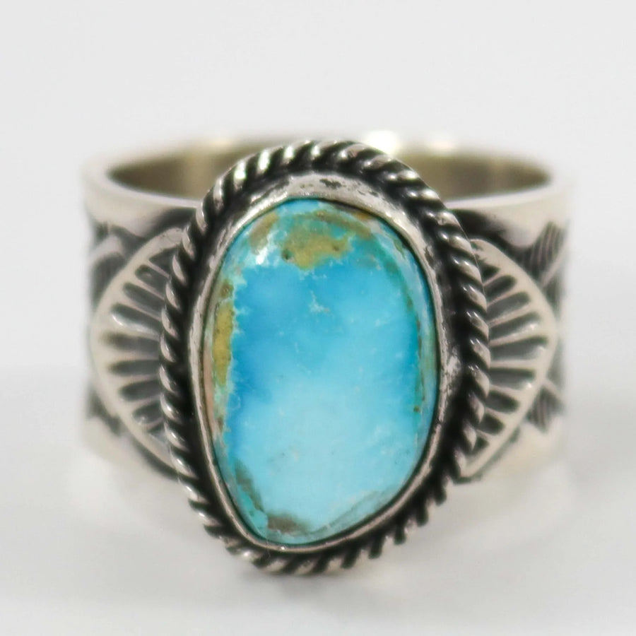 Kingman Turquoise Ring by Sunshine Reeves - Garland's
