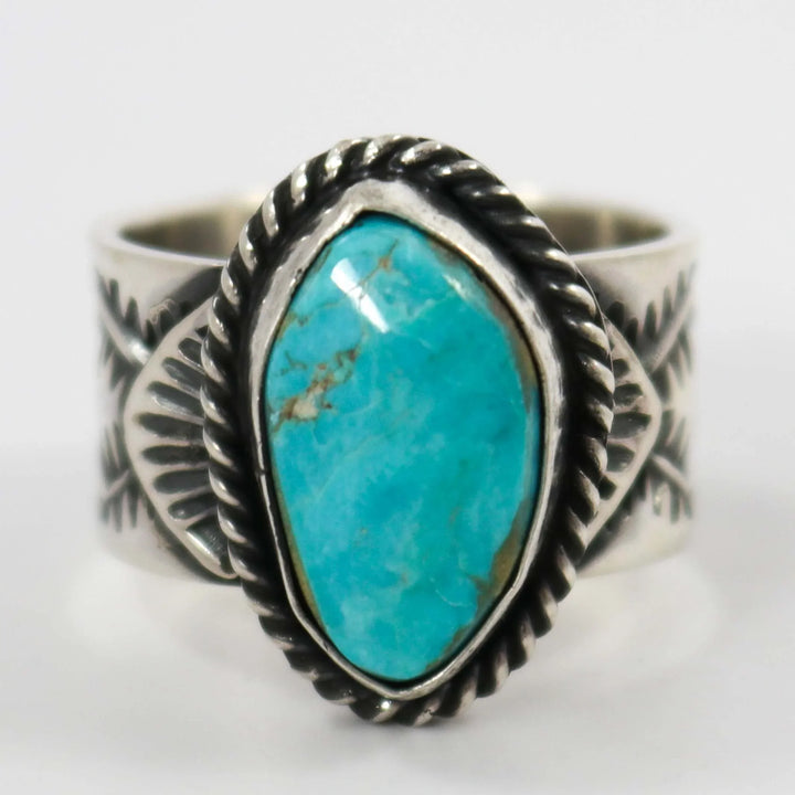 Kingman Turquoise Ring by Sunshine Reeves - Garland's