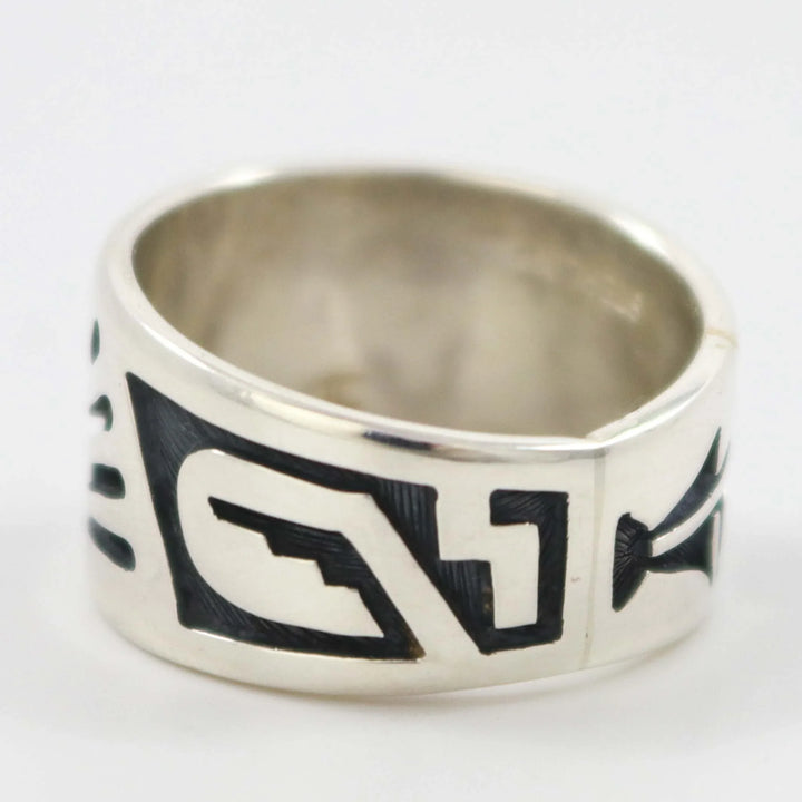 Kokopelli Ring by Ruben Saufkie - Garland's