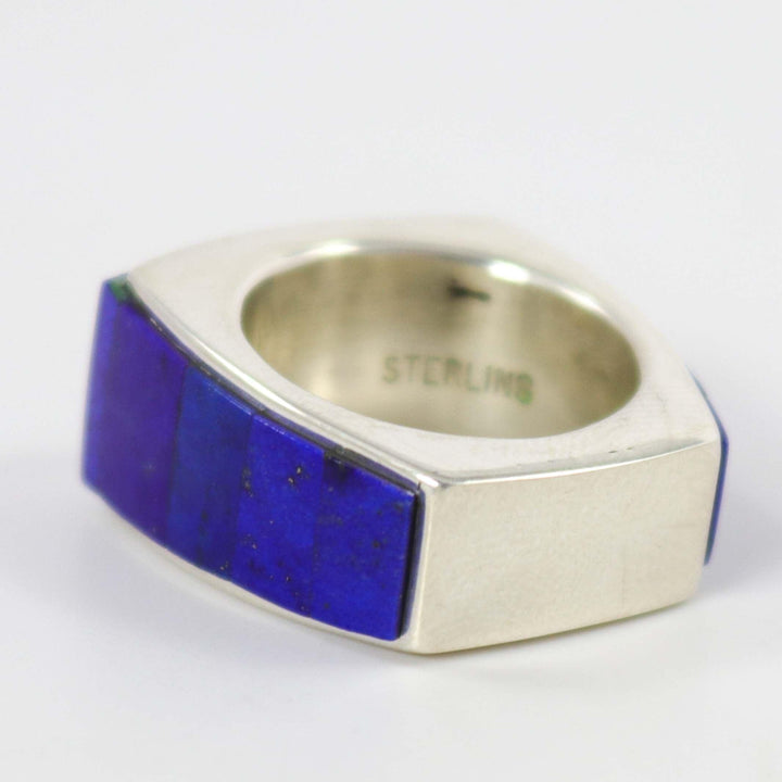 Lapis and Opal Ring by Noah Pfeffer - Garland's