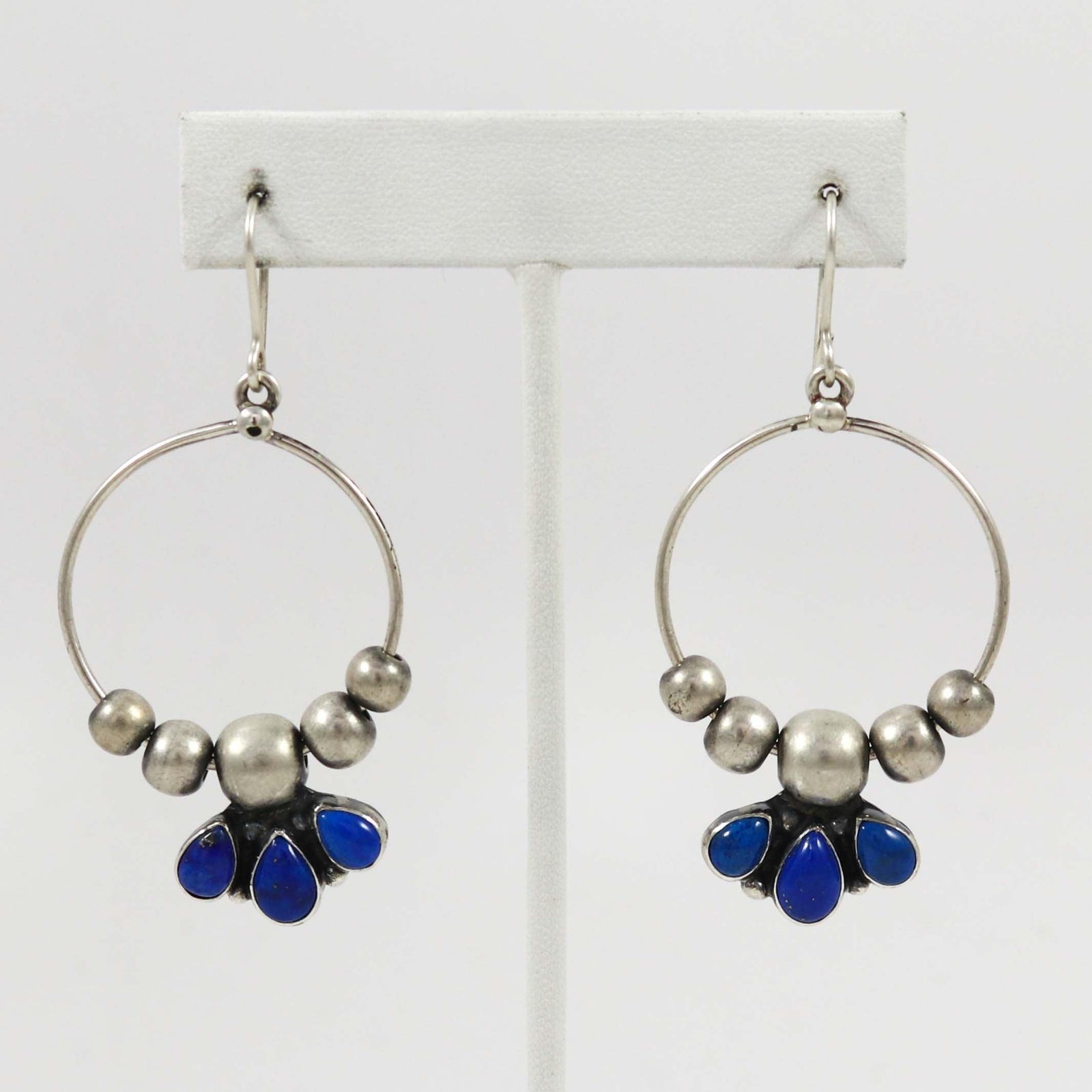 Lapis Earrings by Don Lucas - Garland's