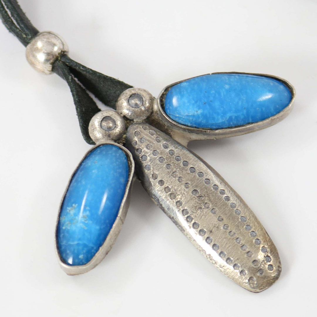 Larimar Bug Pendant by Jock Favour - Garland's