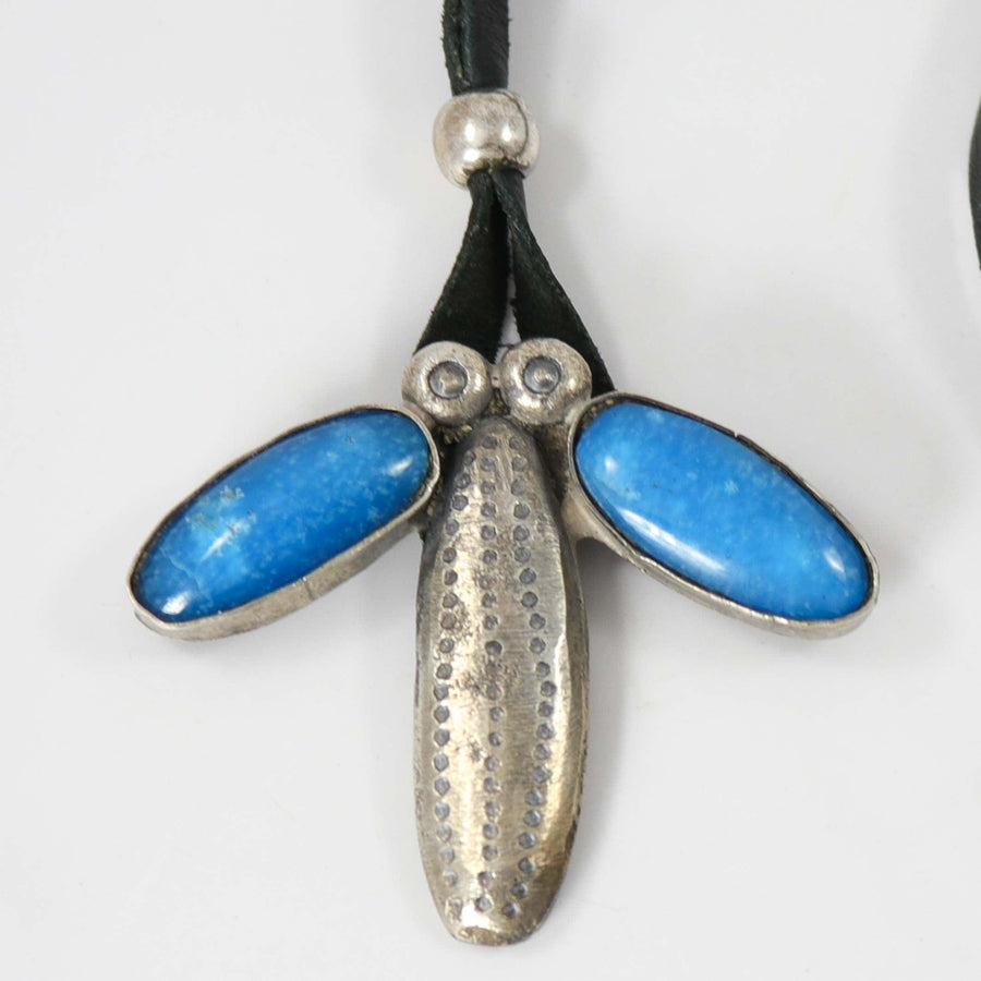 Larimar Bug Pendant by Jock Favour - Garland's