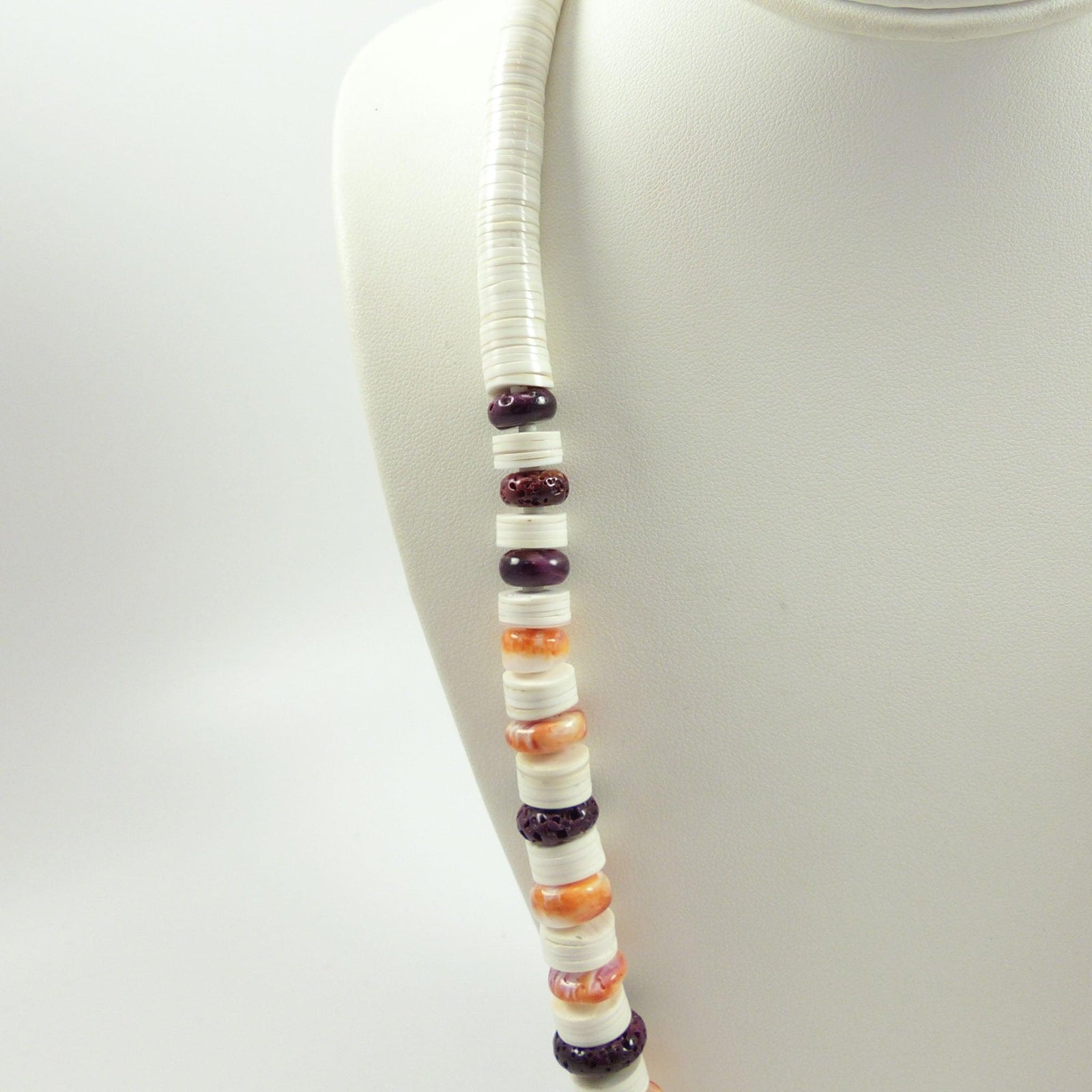 Melon Shell Necklace by Lester Abeyta - Garland's