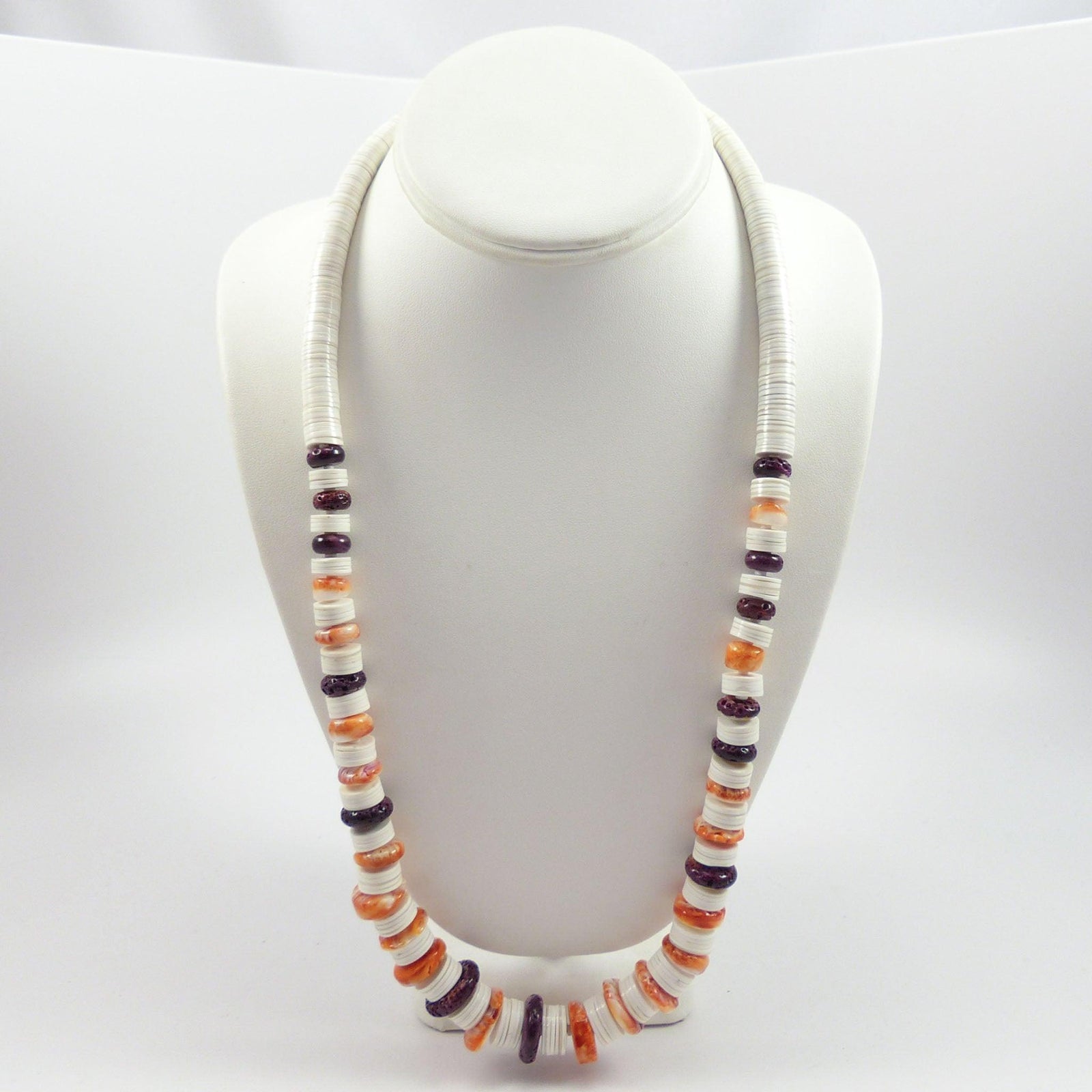 Melon Shell Necklace by Lester Abeyta - Garland's