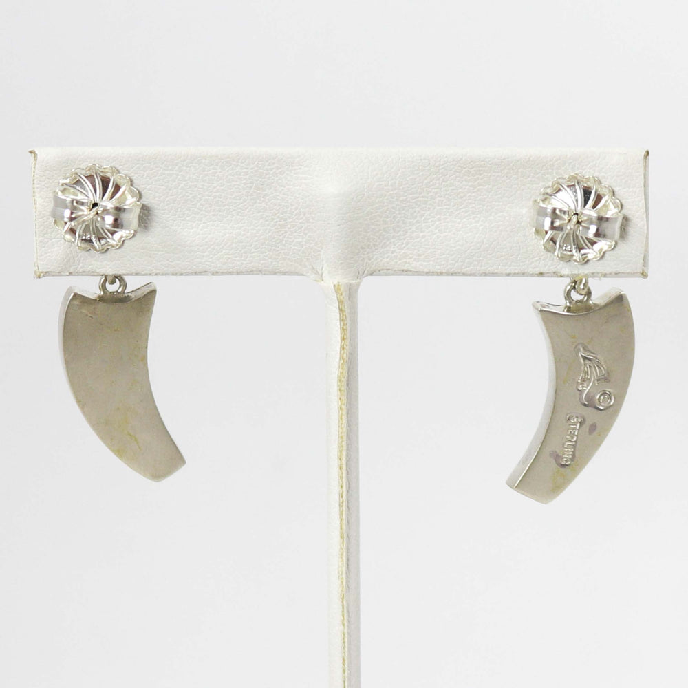 Micro Inlay Earrings by Irene and Carl Clark - Garland's