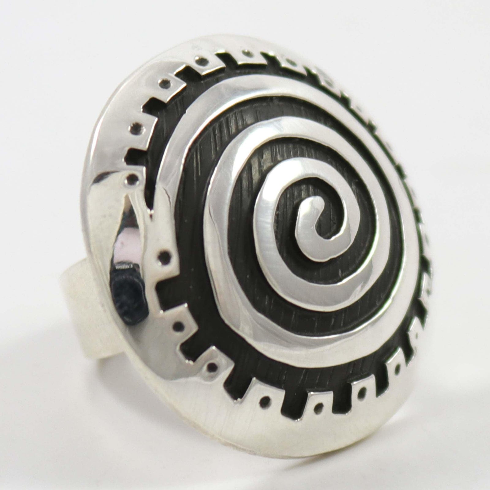 Migration Swirl Ring by Kee Yazzie - Garland's