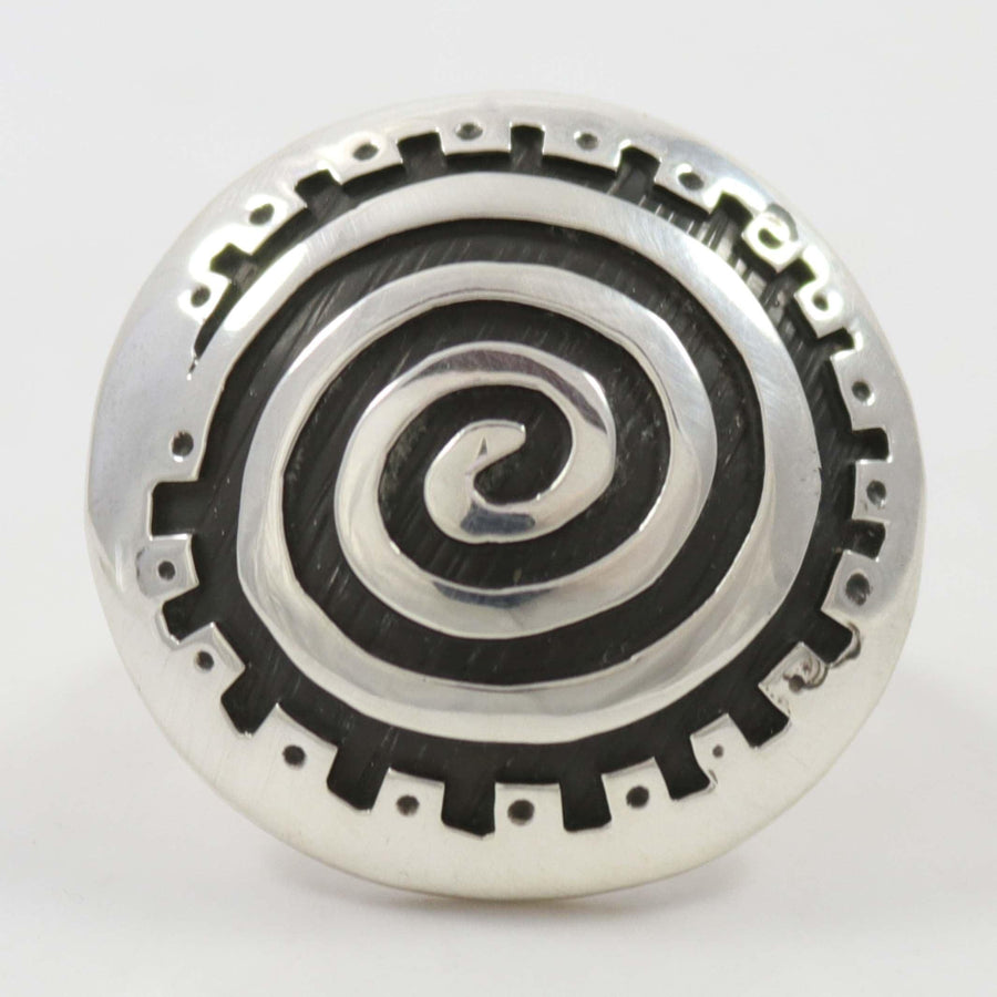 Migration Swirl Ring by Kee Yazzie - Garland's