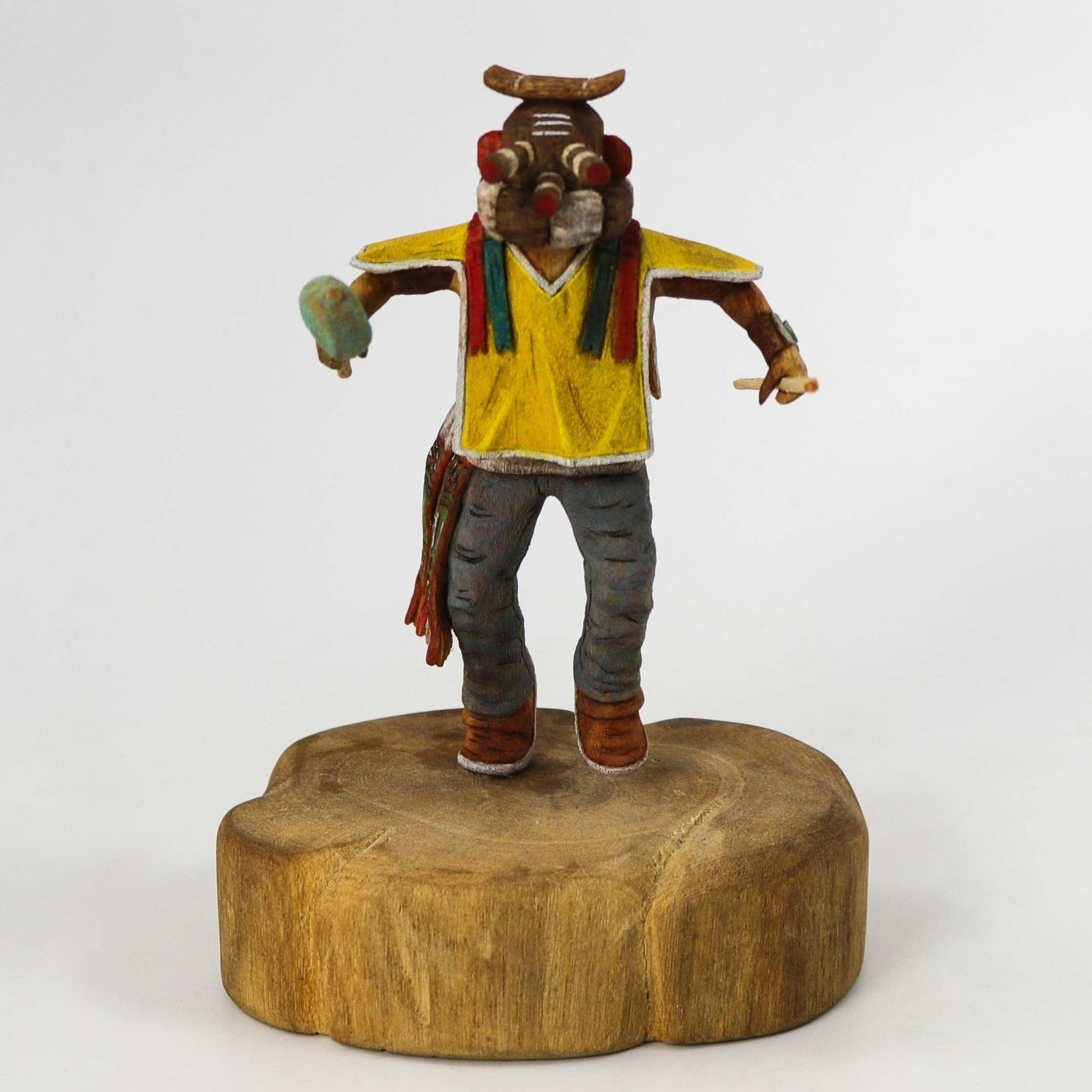 Miniature Mocking Kachina by Murphy Saufkie - Garland's