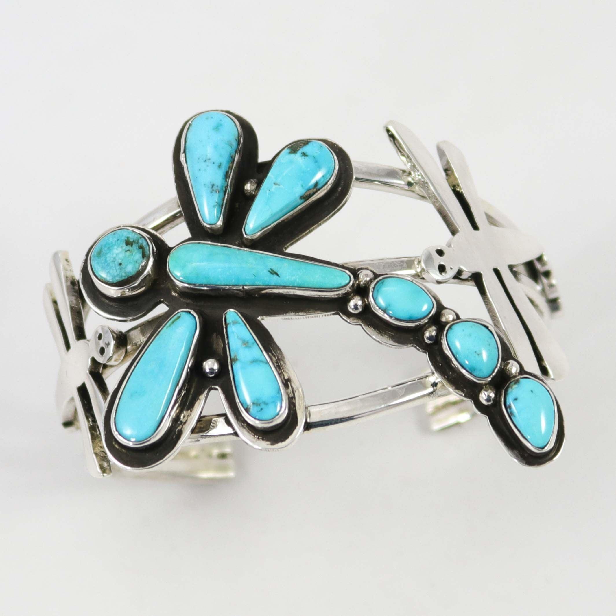 ヴィンテージ トミージャクソン シルバー バングル ナバホ Navajo Tommy Jackson Natural Bisbee Hand Stamping Bracelet - 練馬
