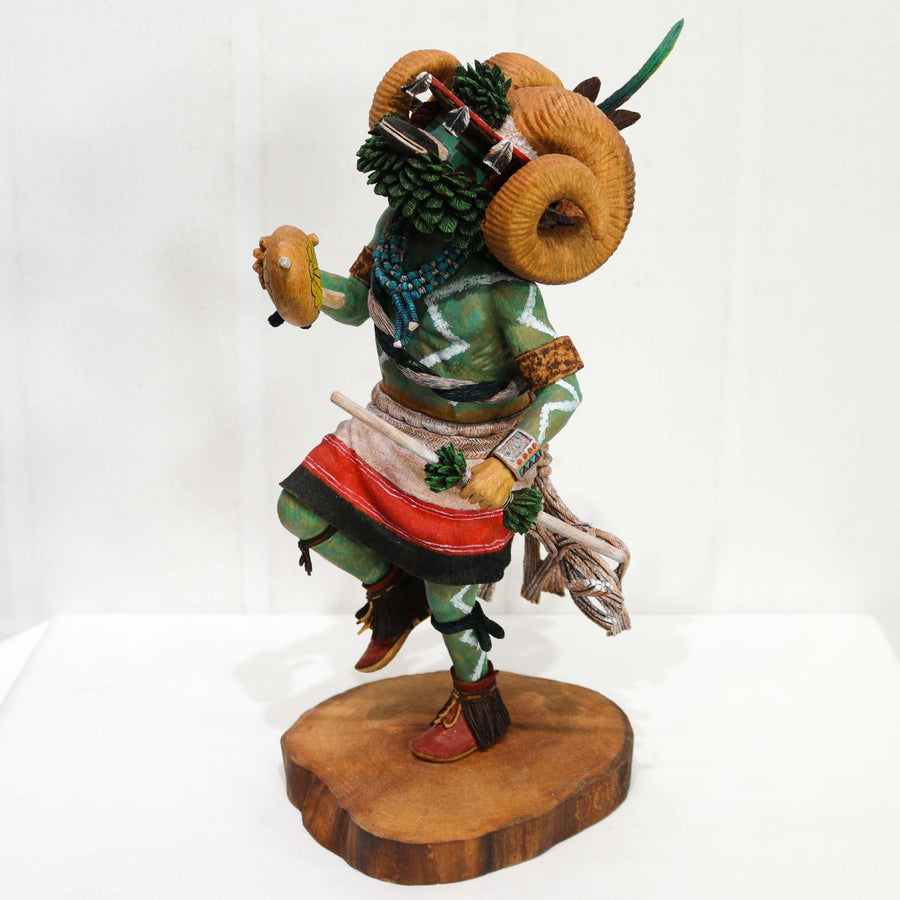 Mountain Sheep Kachina by D'Armon Kootswatewa - Garland's