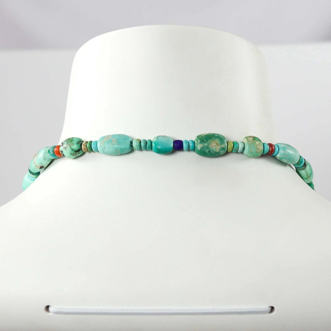 Multi-Stone Bead Necklace by Bob Hall - Garland's