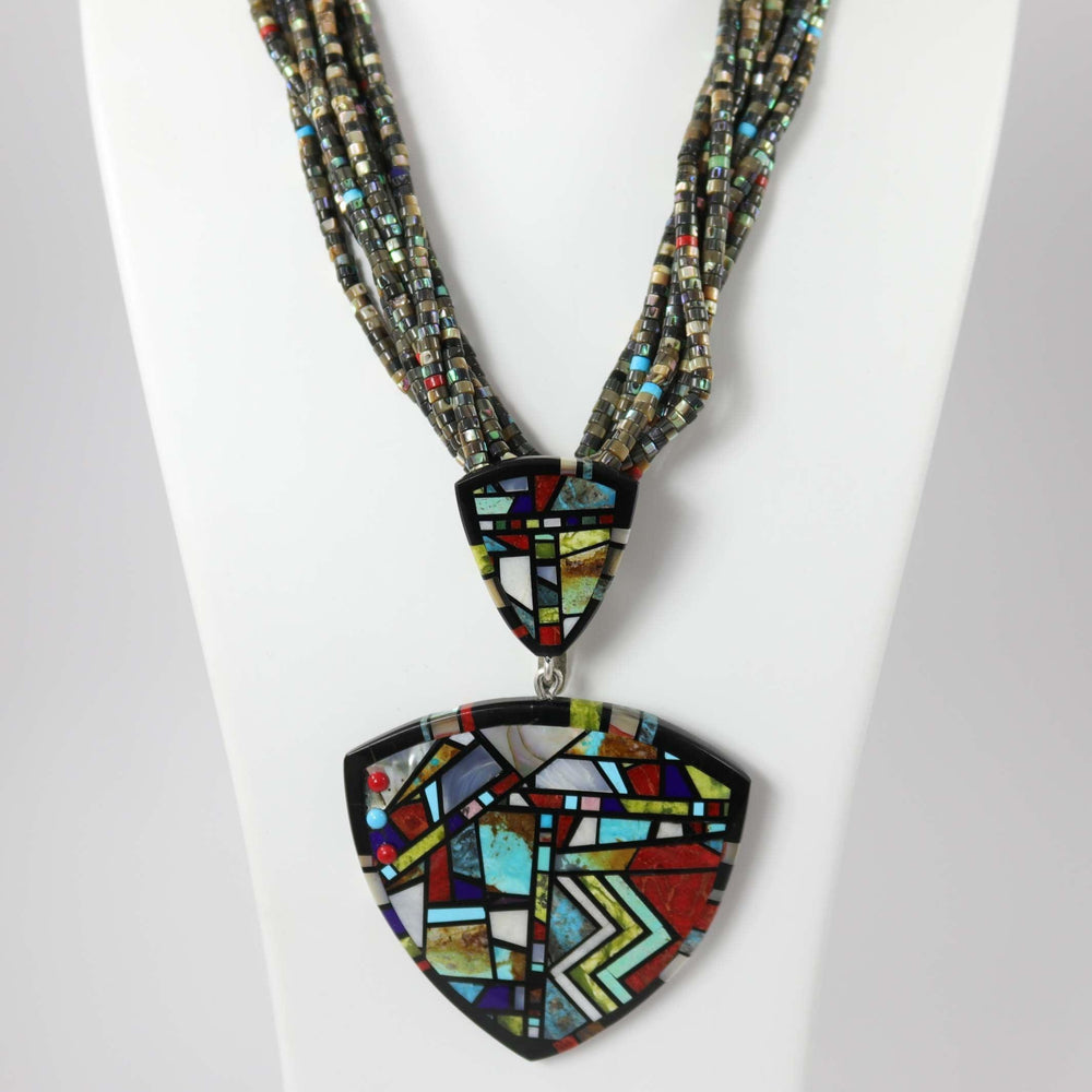 Multi-Stone Bead Necklace by Chris Nieto - Garland's