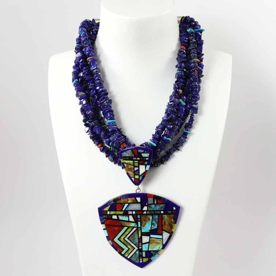 Multi-Stone Bead Necklace by Chris Nieto - Garland's