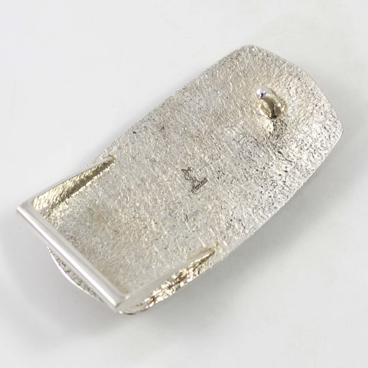 Multi-Stone Buckle by Duane Maktima - Garland's