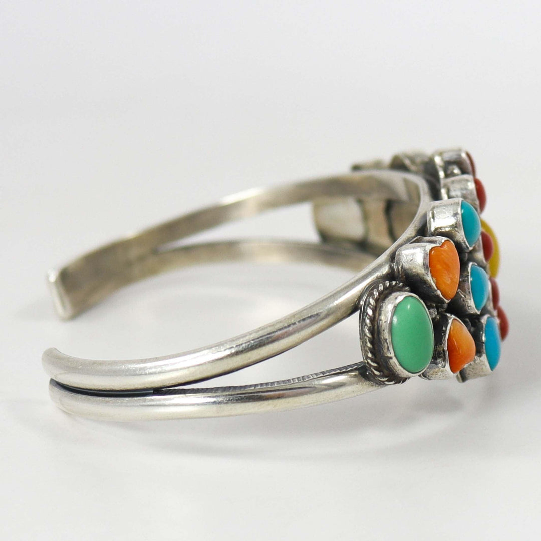 Multi-Stone Cuff by Don Lucas - Garland's