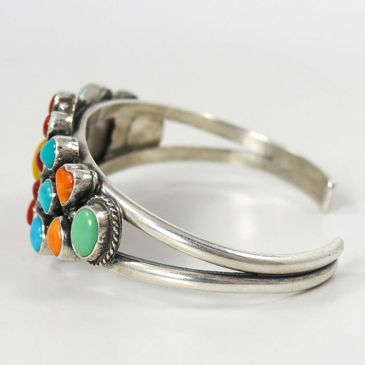 Multi-Stone Cuff by Don Lucas - Garland's