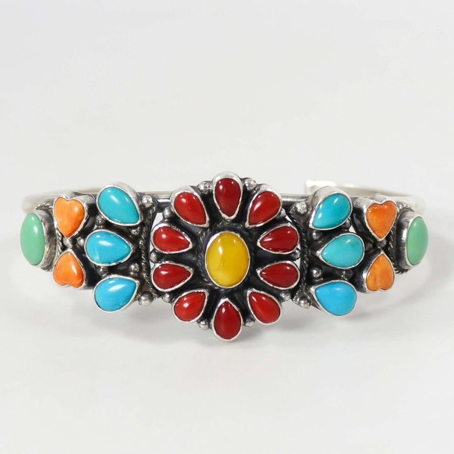 Multi-Stone Cuff by Don Lucas - Garland's