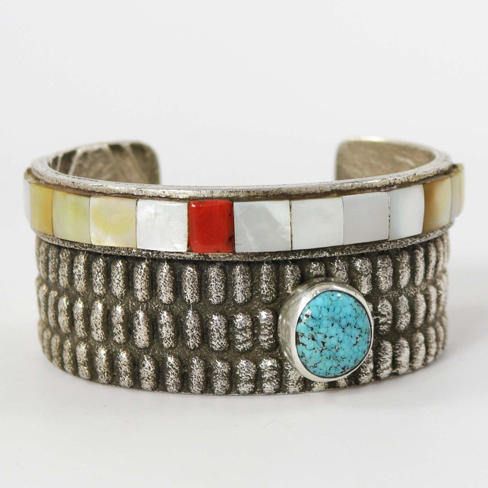 Multi-Stone Cuff by Joel Pajarito - Garland's