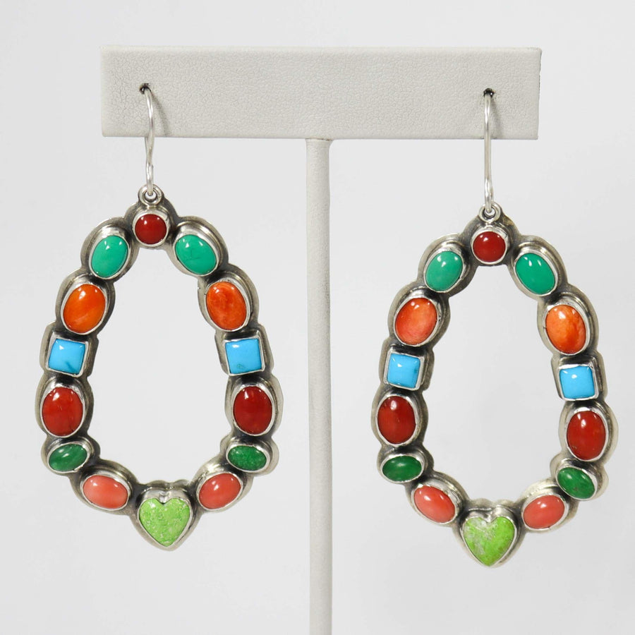 Multi-Stone Earrings by Don Lucas - Garland's