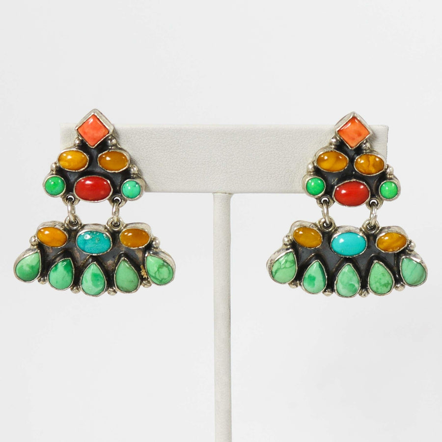 Multi-Stone Earrings by Don Lucas - Garland's
