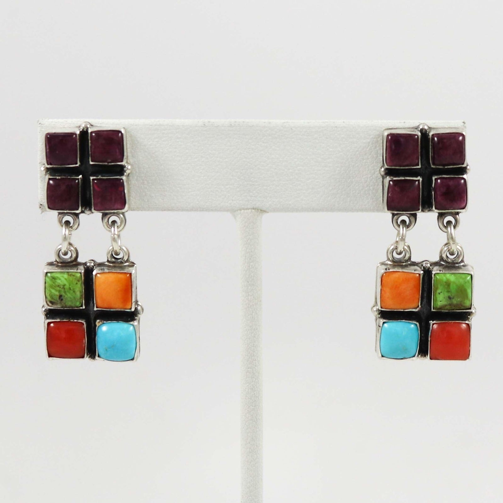 Multi-Stone Earrings by Don Lucas - Garland's