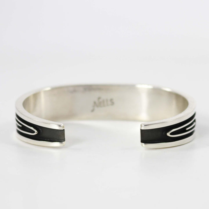 Multi-Stone Inlay Cuff by Albert Nells - Garland's