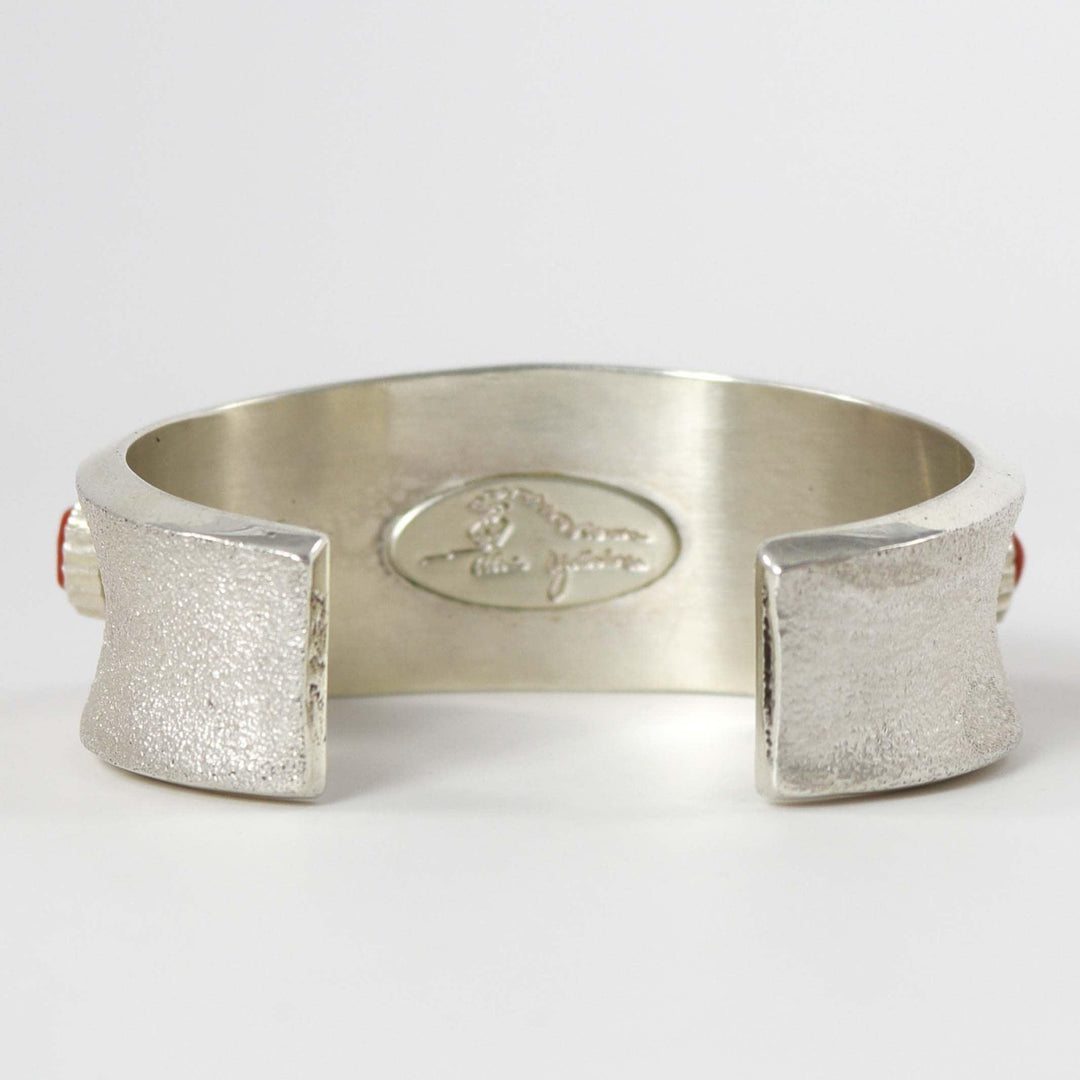 Multi-Stone Inlay Cuff by Alvin Yellowhorse - Garland's