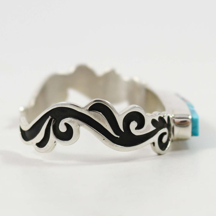 Multi-Stone Inlay Cuff by Beverly Begay - Garland's
