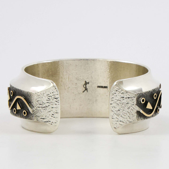 Multi-Stone Inlay Cuff by Duane Maktima - Garland's