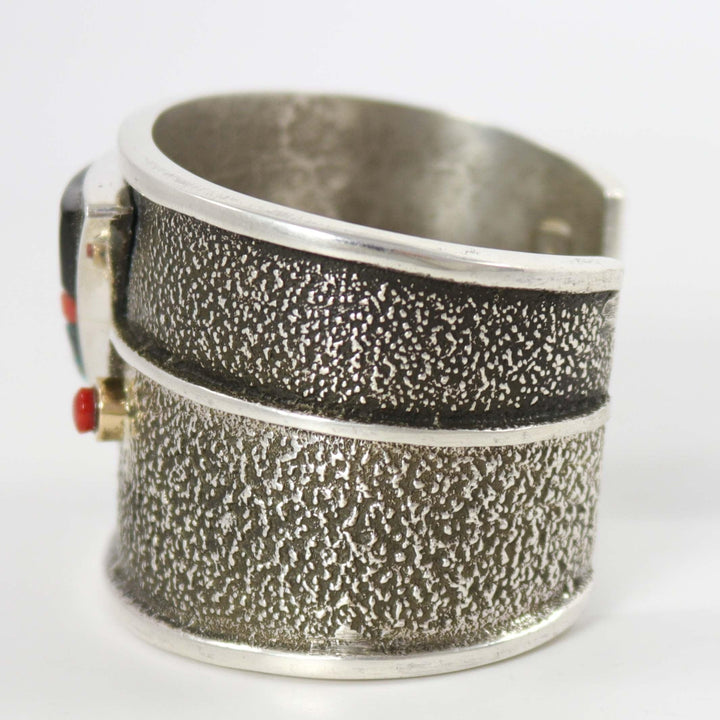 Multi-Stone Inlay Cuff by Edison Cummings - Garland's