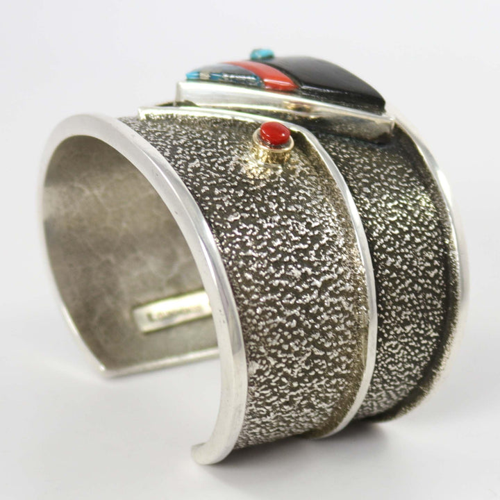Multi-Stone Inlay Cuff by Edison Cummings - Garland's