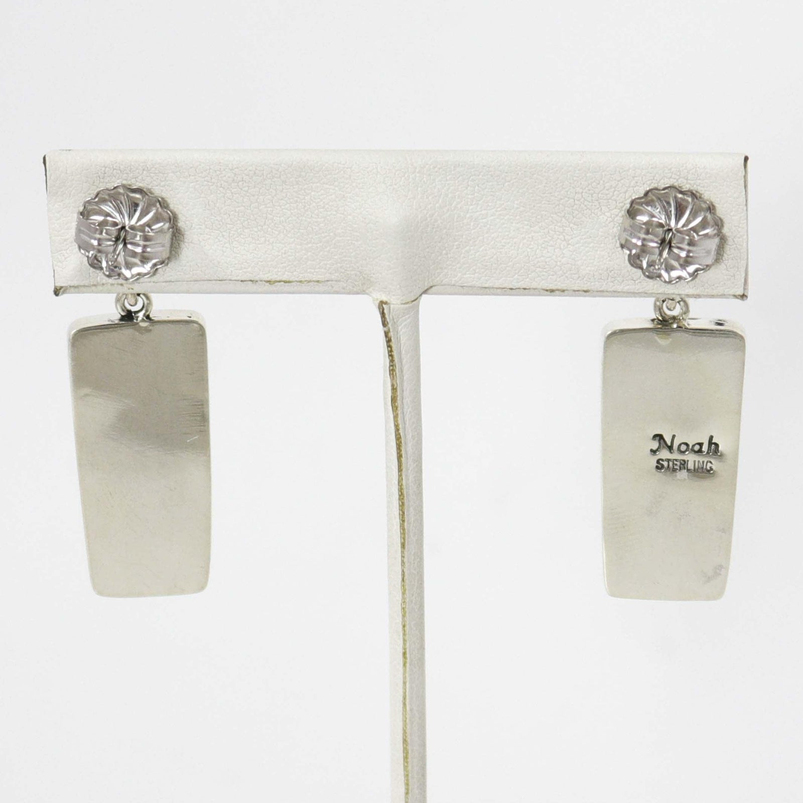 Multi-Stone Inlay Earrings by Noah Pfeffer - Garland's