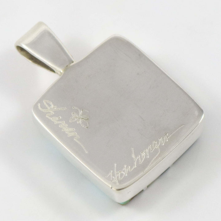 Multi-Stone Inlay Pendant by Sherian Honhongva - Garland's