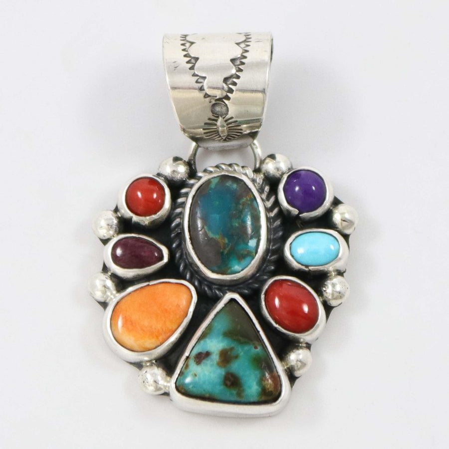 Multi-Stone Pendant by Clarissa and Vernon Hale - Garland's