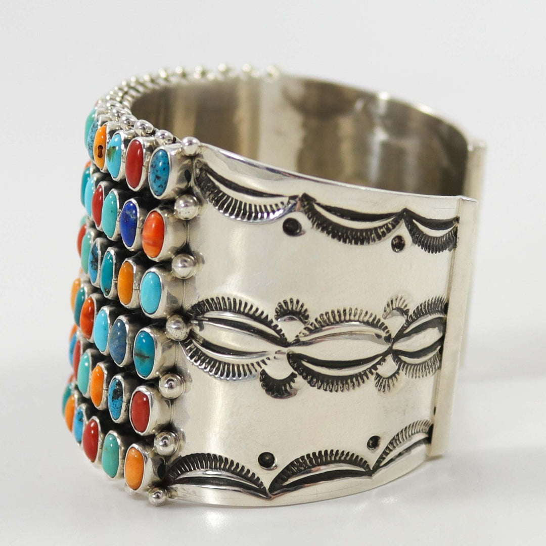 Multi-Stone Row Cuff by Dee Nez - Garland's