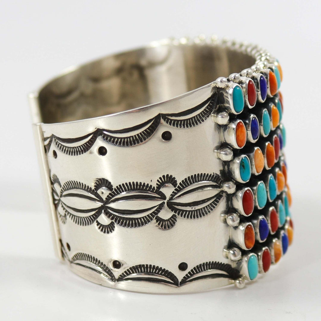 Multi-Stone Row Cuff by Dee Nez - Garland's