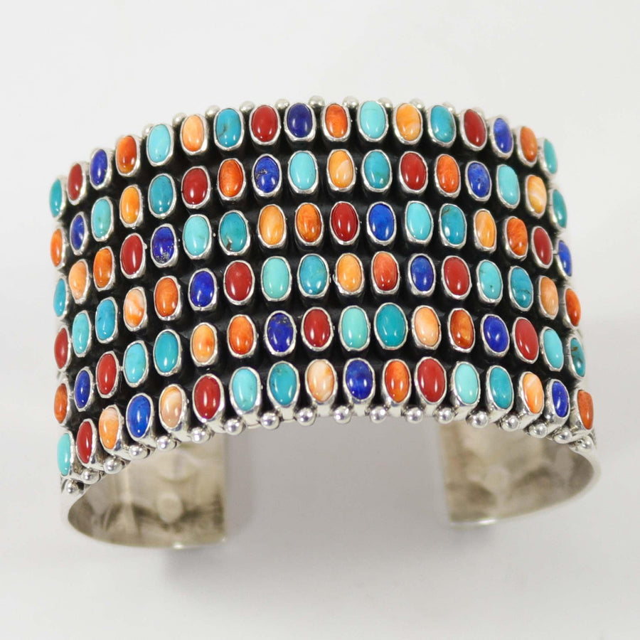 Multi-Stone Row Cuff by Dee Nez - Garland's