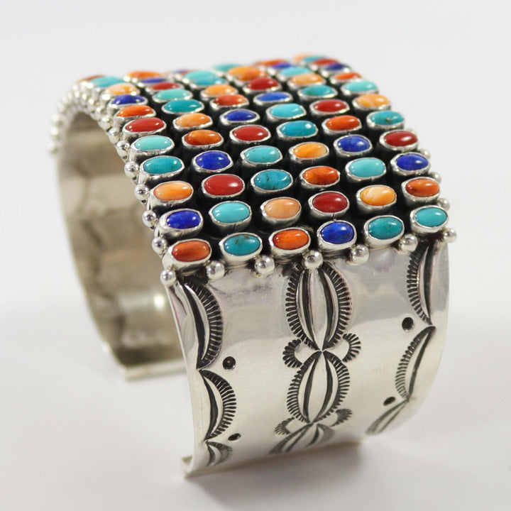 Multi-Stone Row Cuff by Dee Nez - Garland's