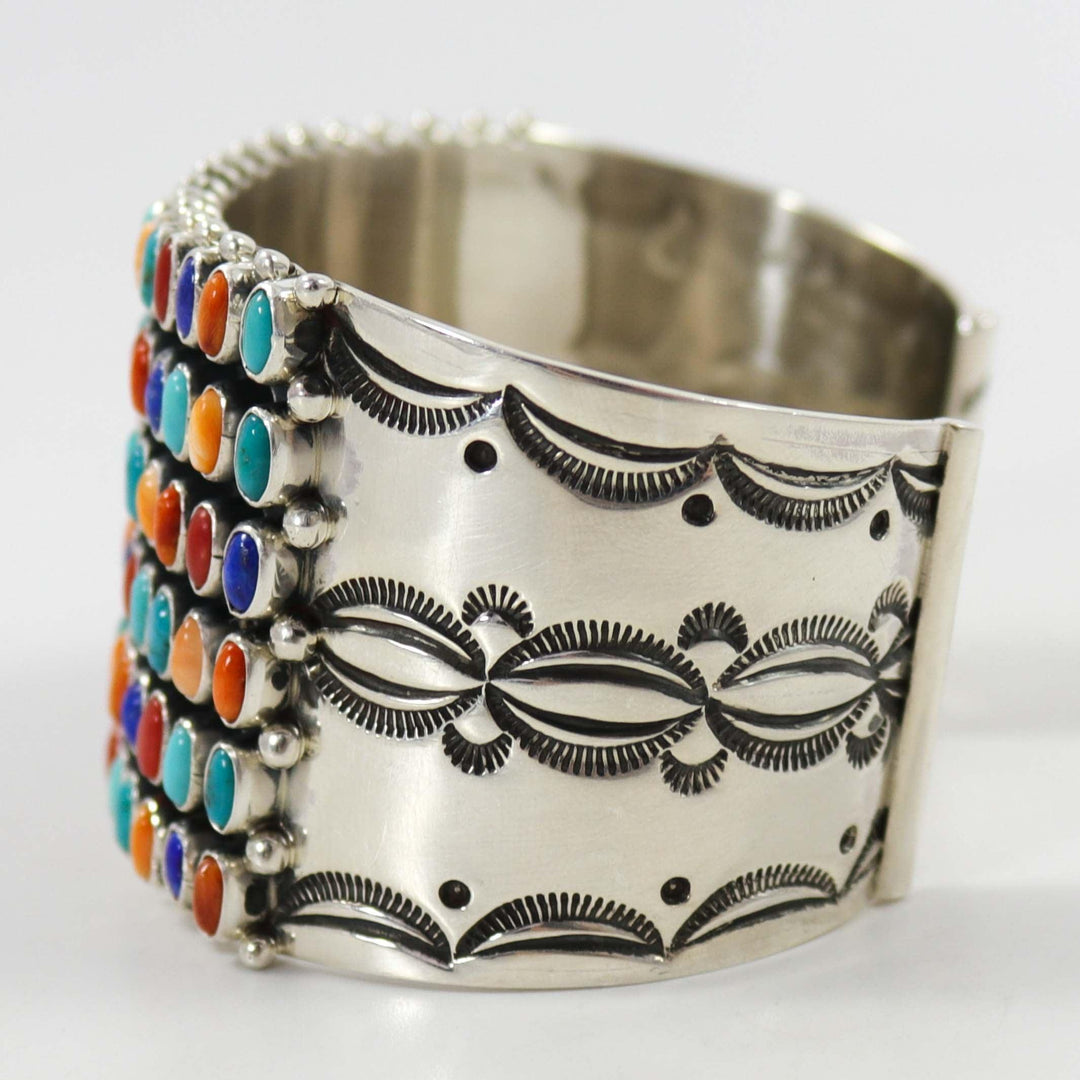 Multi-Stone Row Cuff by Dee Nez - Garland's