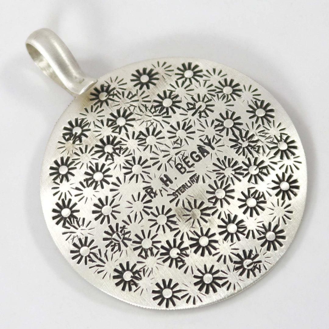 Navajo Basket Pendant by Roland Begay - Garland's