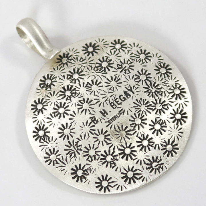 Navajo Basket Pendant by Roland Begay - Garland's