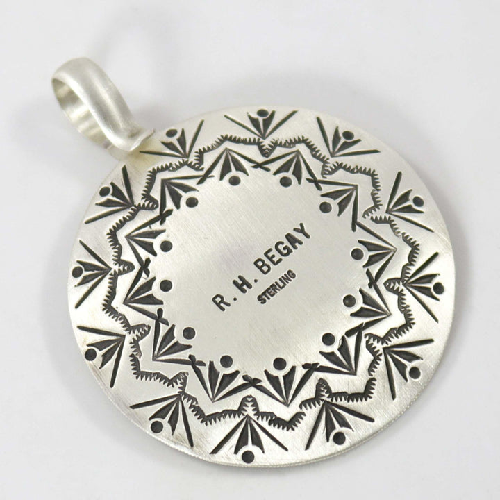 Navajo Basket Pendant by Roland Begay - Garland's
