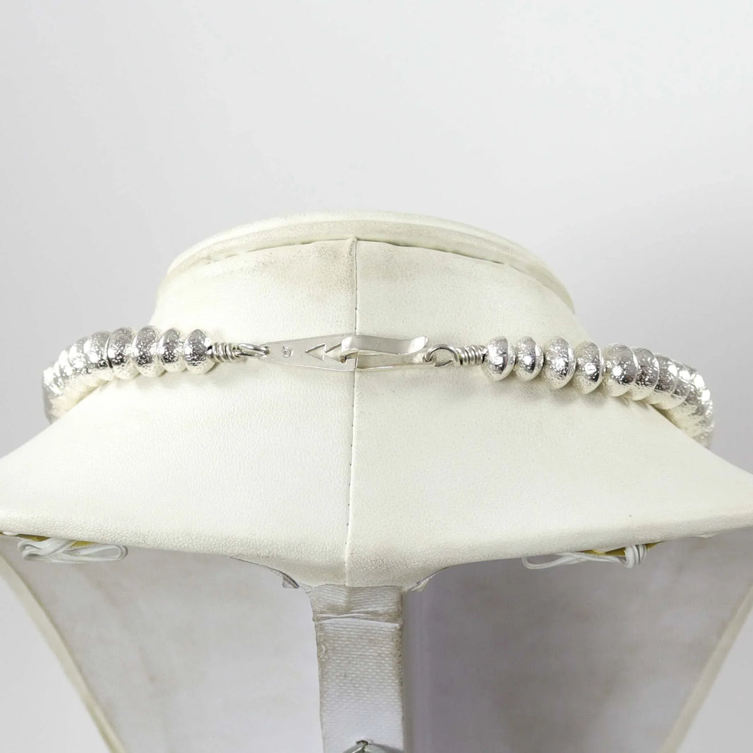 Navajo Pearl and Coral Necklace by Al Joe - Garland's