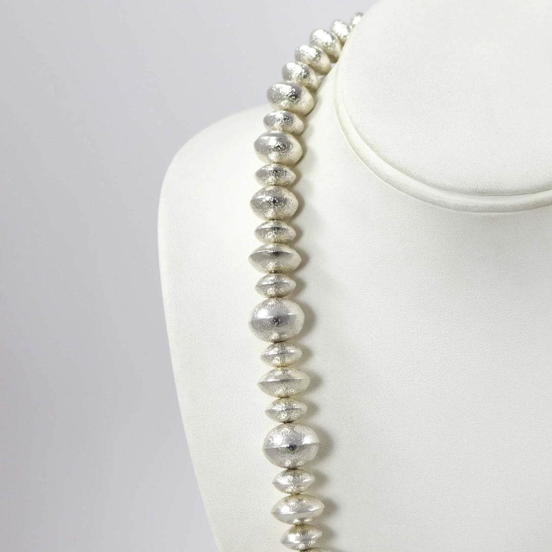 Navajo Pearl and Turquoise Necklace by Al Joe - Garland's