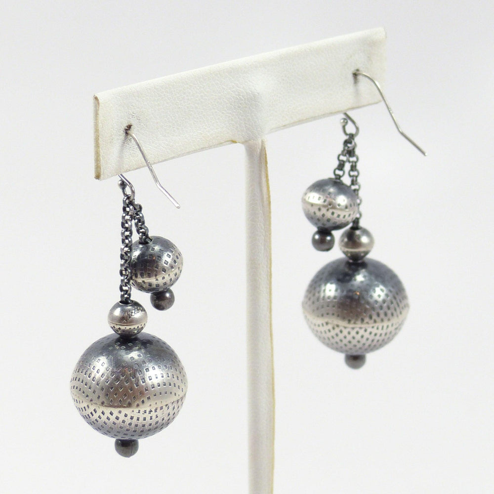 Navajo Pearl Earrings by Victoria Haley-Anderson - Garland's
