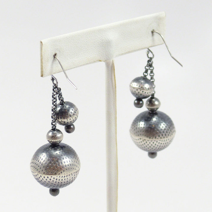 Navajo Pearl Earrings by Victoria Haley-Anderson - Garland's