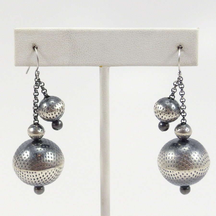 Navajo Pearl Earrings by Victoria Haley-Anderson - Garland's