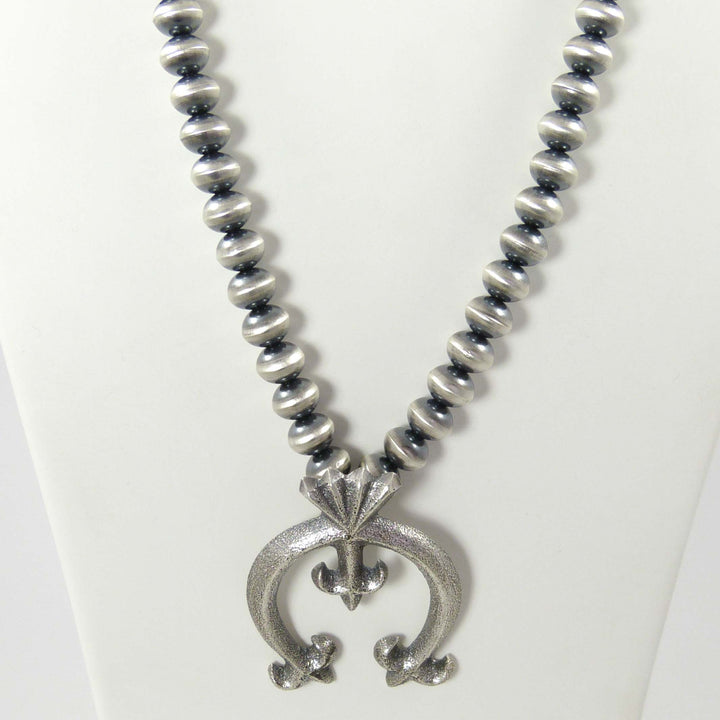 Navajo Pearl Naja Necklace by Benjamin and Ruby Haley - Garland's