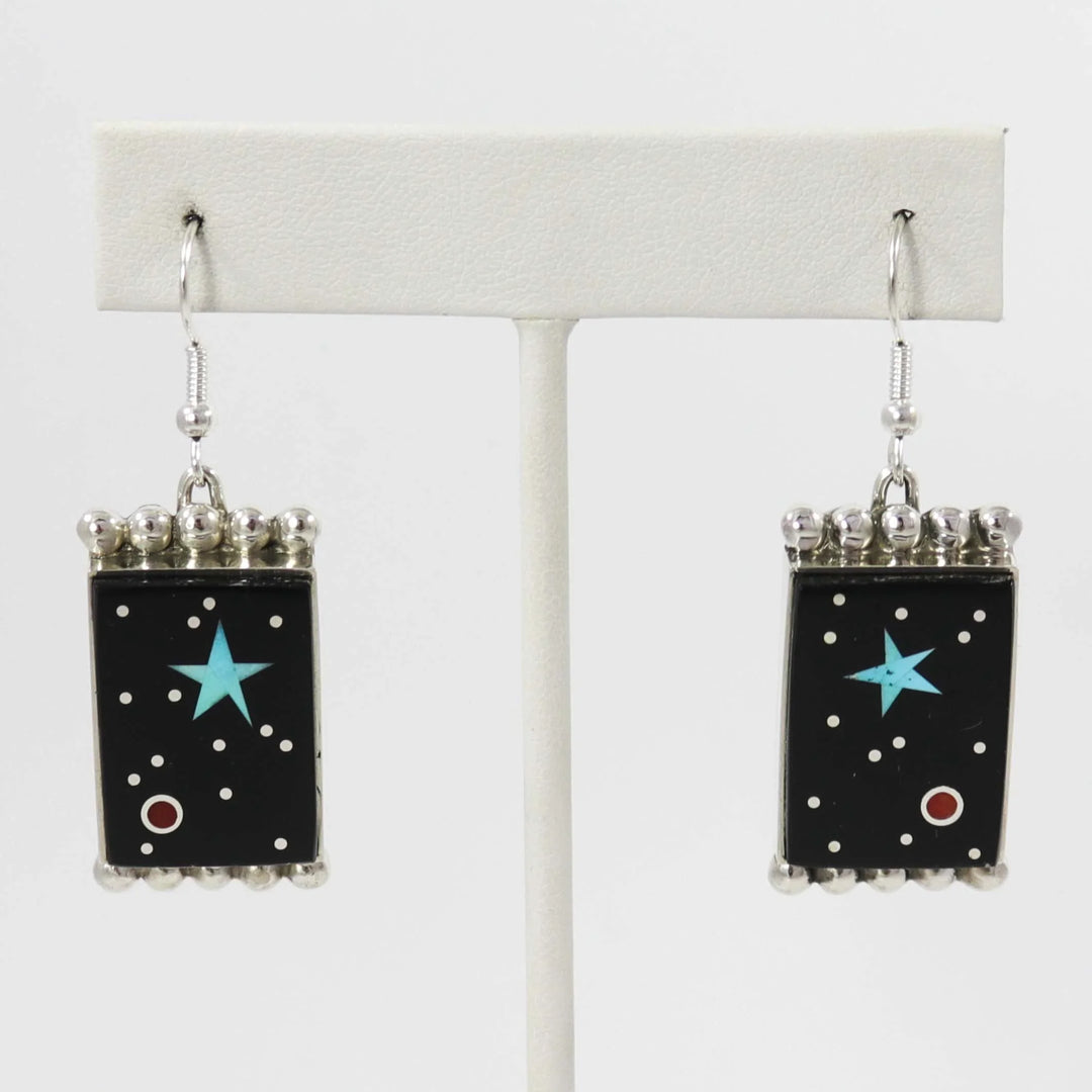 Night Sky Earrings by Bryon Yellowhorse - Garland's